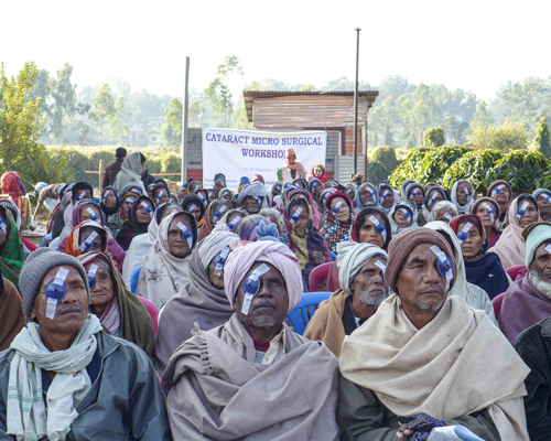 အတြင္းတိမ္ခြဲစိပ္ကုသမႈ ခံယူခဲ့ေသာ နီေပါရွိ ေက်းလက္ေဒသမွ လူနာ(400) ဦး 